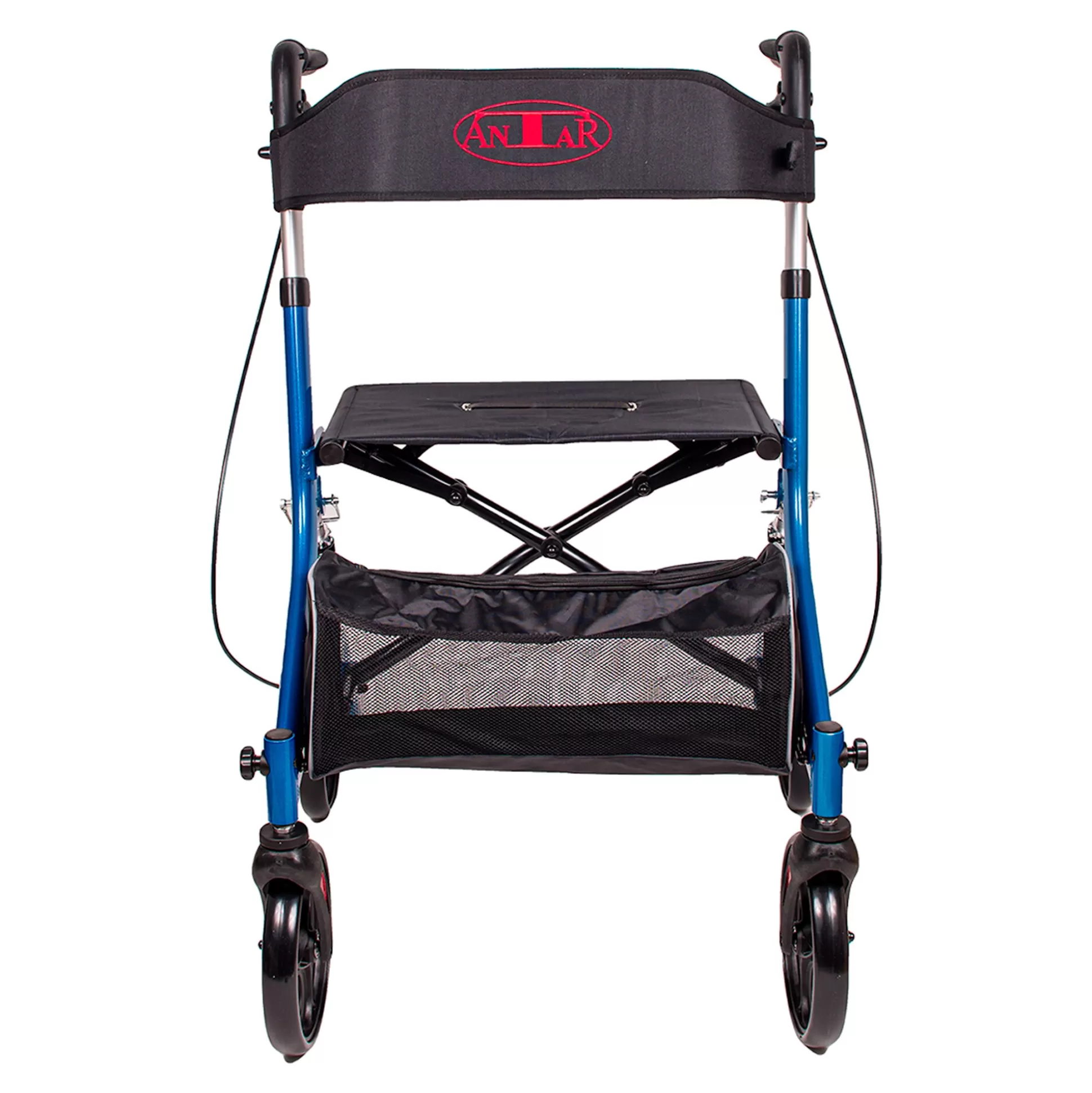 Rollators^Antar Aluminium Rollator Met Schokdemping