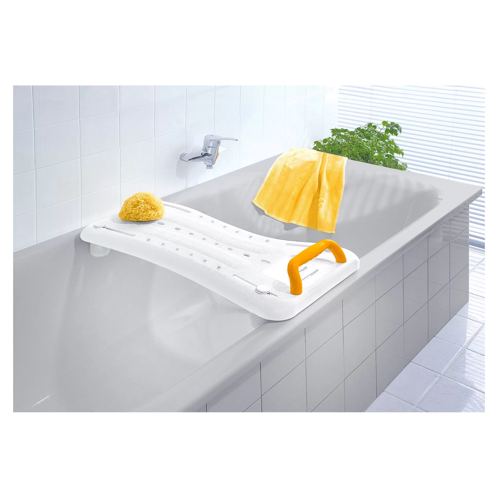 Accessoires De Bain^REHAFORUM MEDICAL Badzitplankje Met Handvat