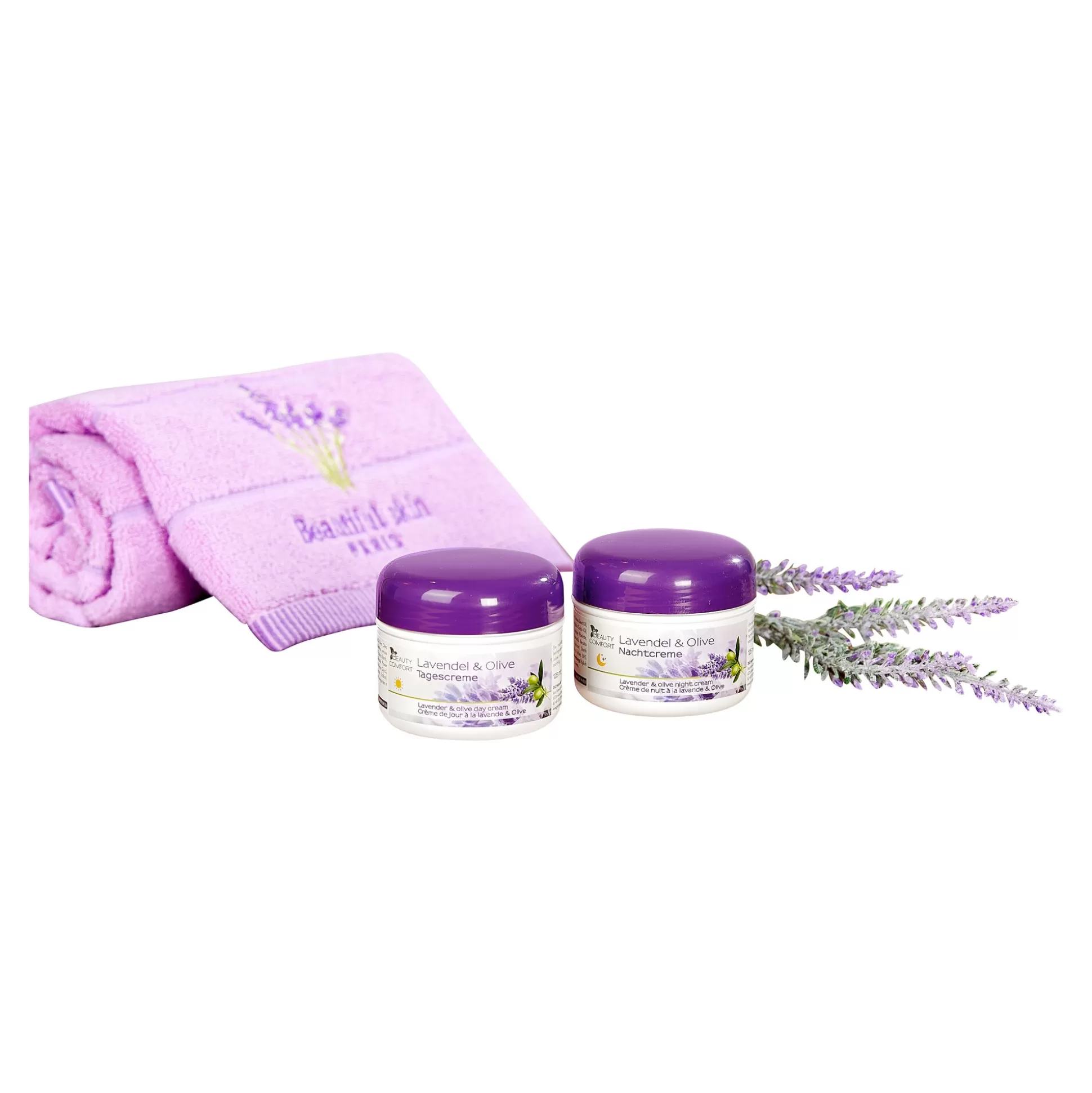 Anti-Aging-Cremes^Beauty Comfort Dag- En Nachtcreme "Lavendel", 2 Stuks