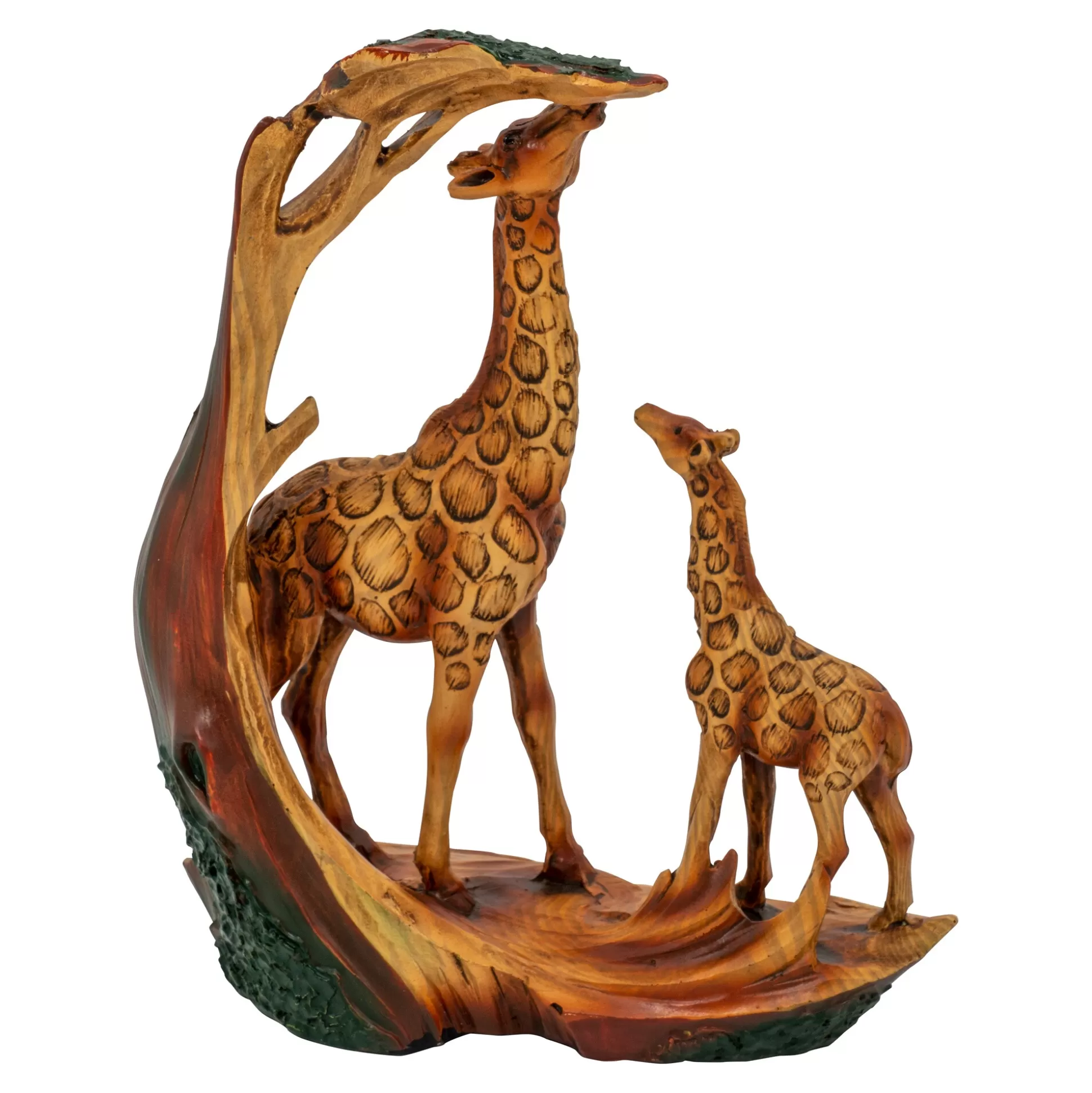 Decoratiefiguren^* Deco Giraffenfamilie Giraffebfamilie