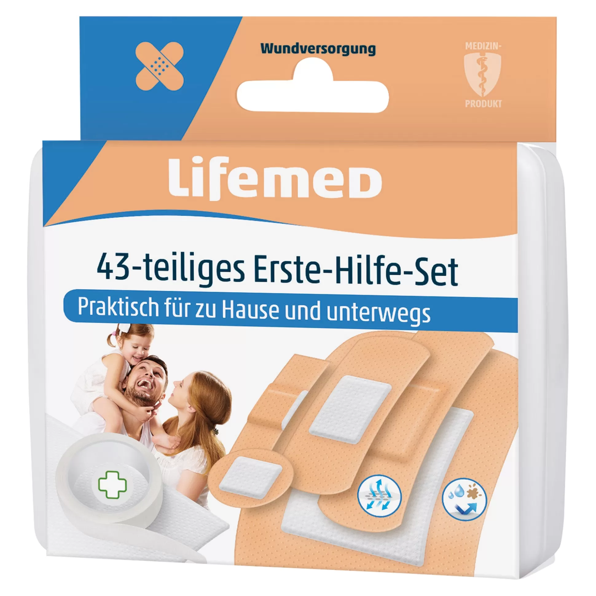 Huisapotheek^Lifemed Ehbo-Set, 43-Delig