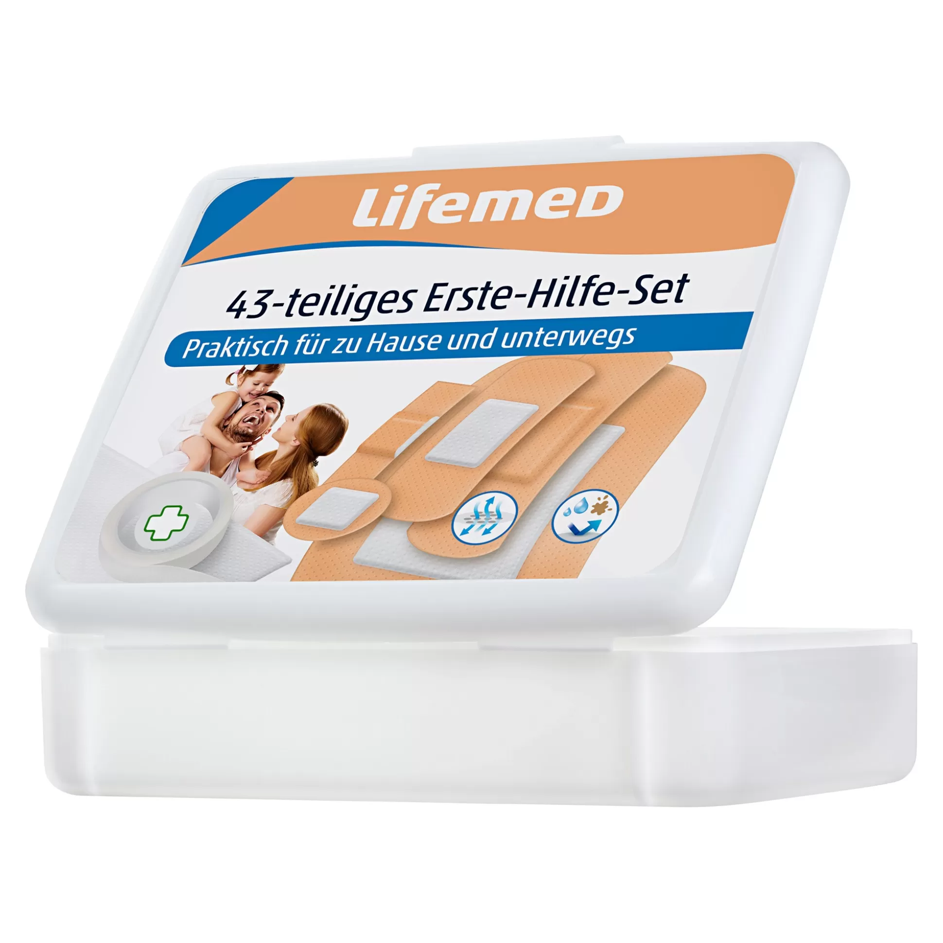 Huisapotheek^Lifemed Ehbo-Set, 43-Delig