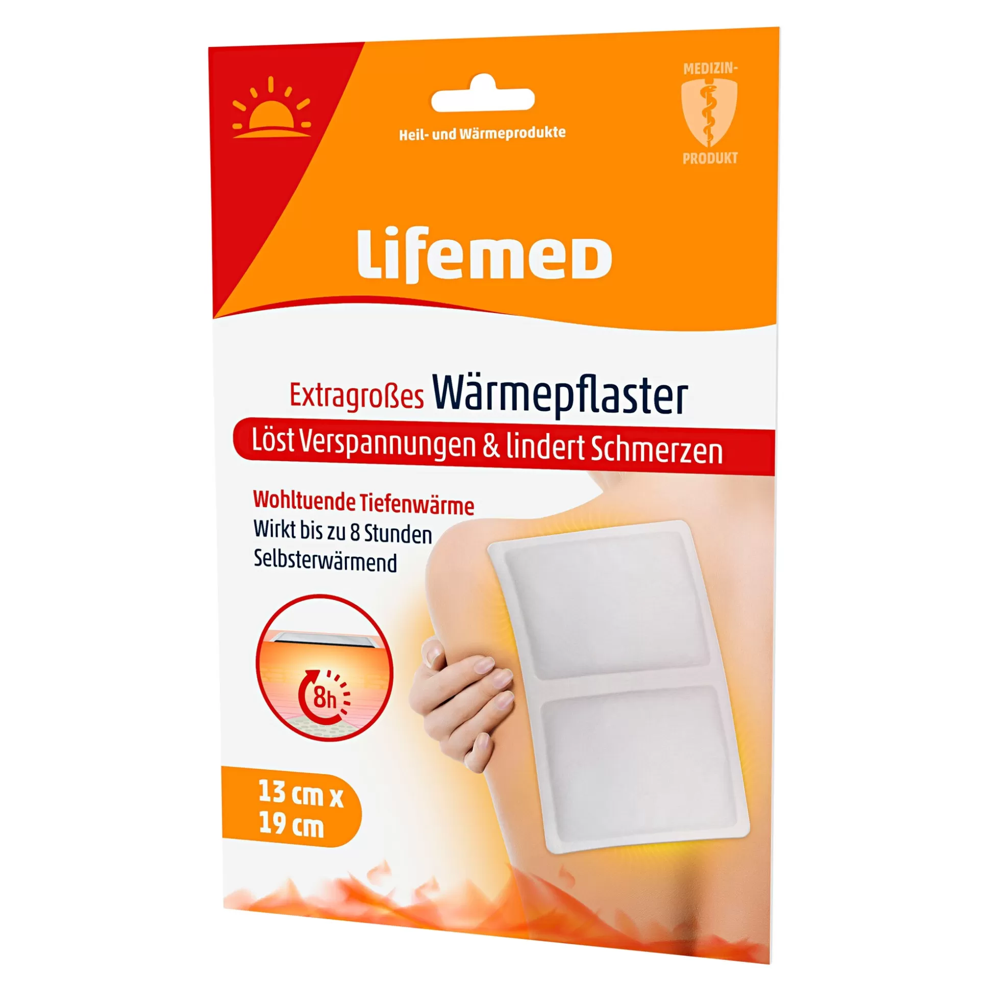 Huisapotheek^Lifemed Extragrote Warmtepleister, 3 Stuks