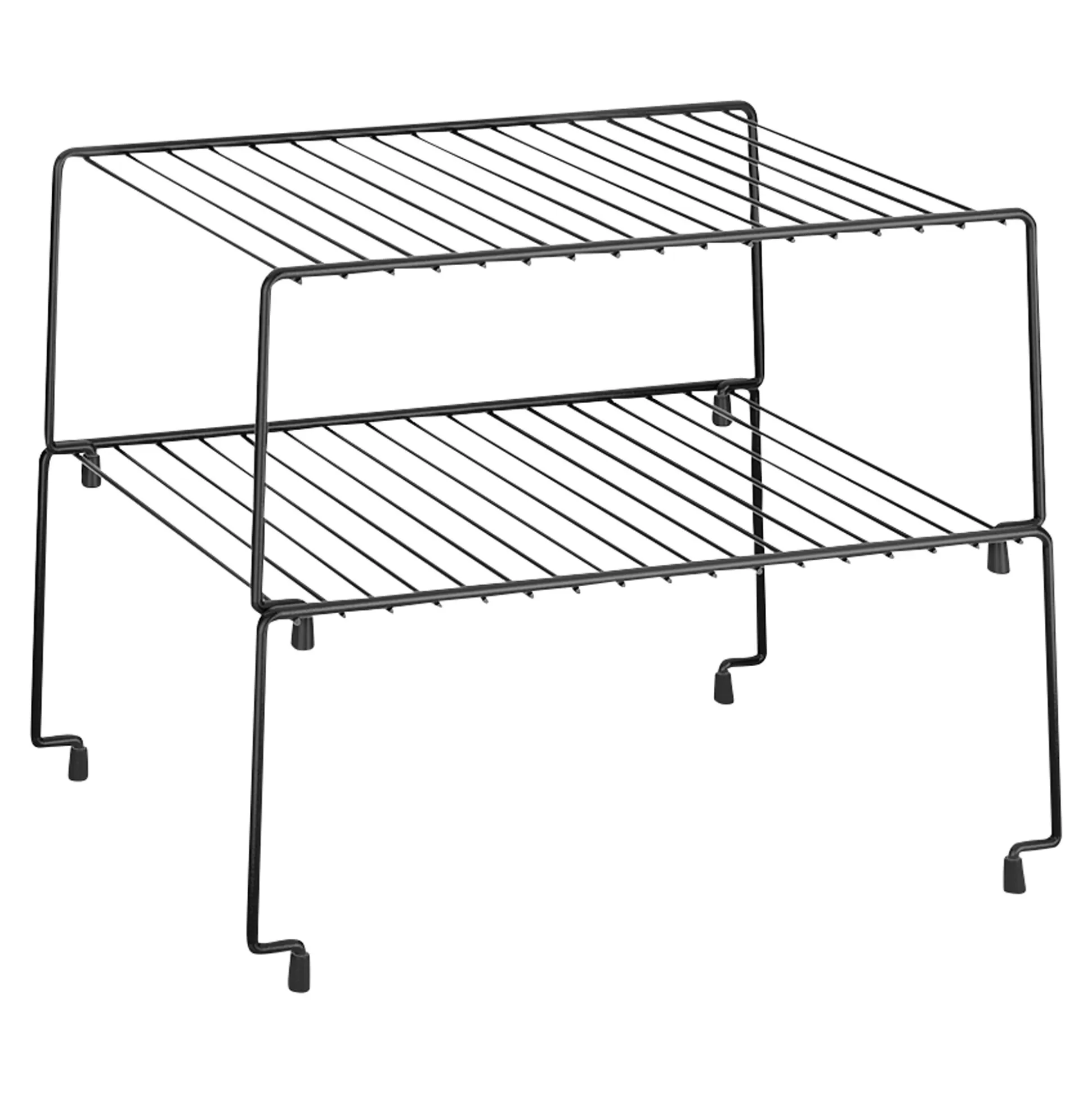 Keukenrekjes & -Trolleys^Metaltex Kastinzet "Level-2" Lava, 2 Stuks