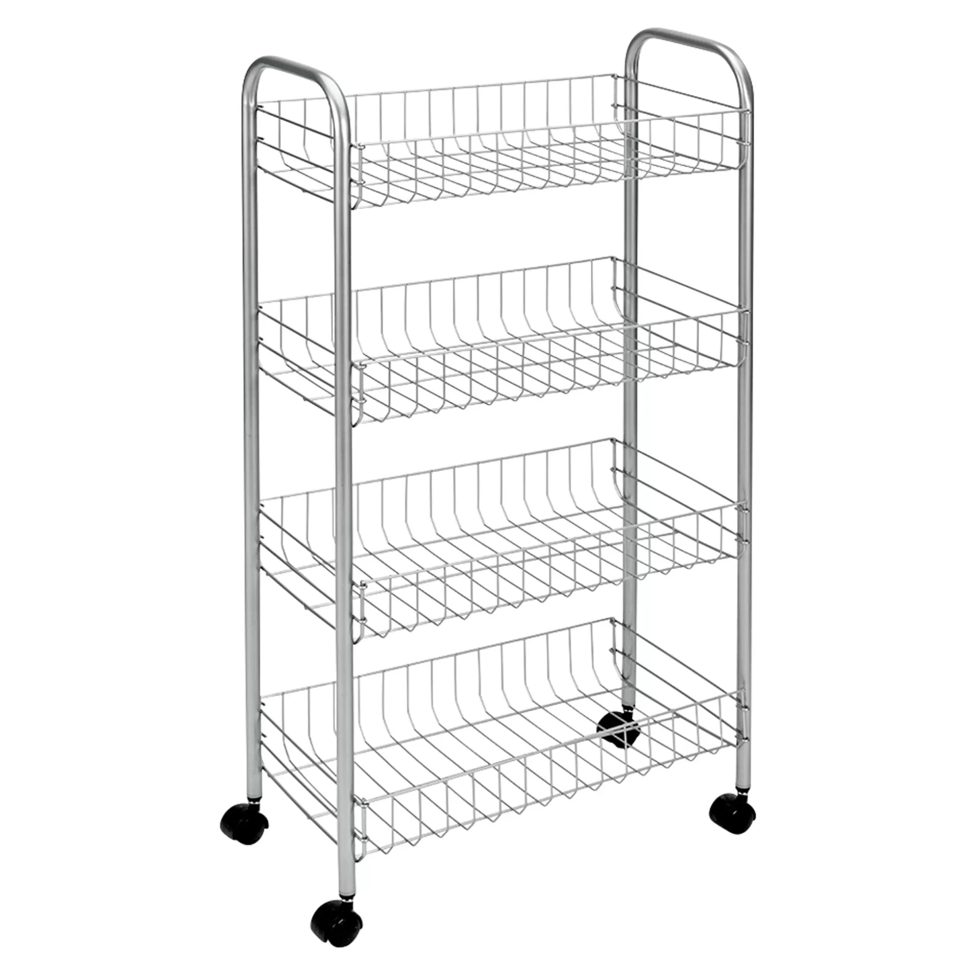 Keukenrekjes & -Trolleys^Metaltex Keukentrolley "Lugano" 4 Etages