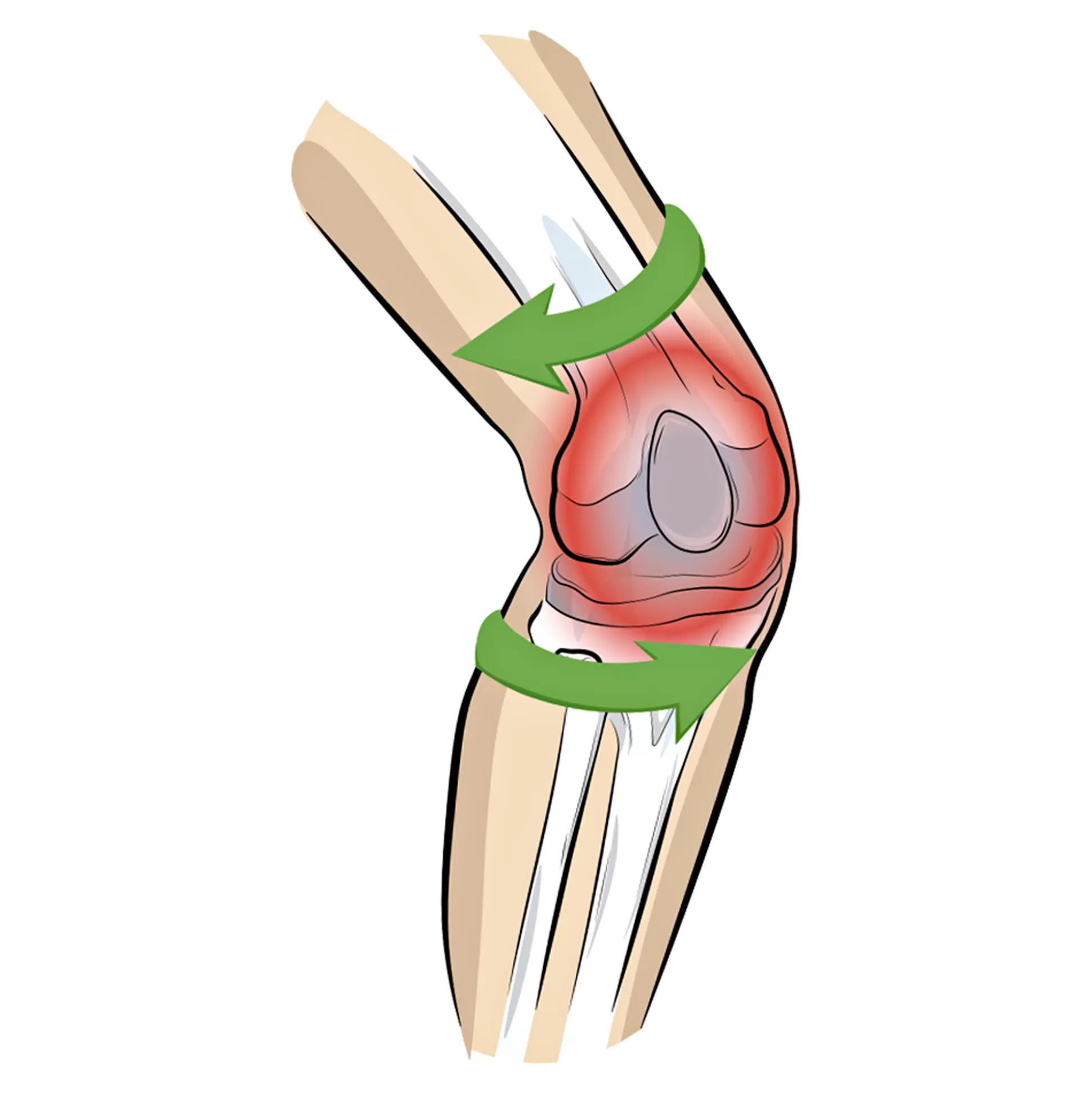 Bandages^Vital Comfort Kniebandage "Patella Tec"