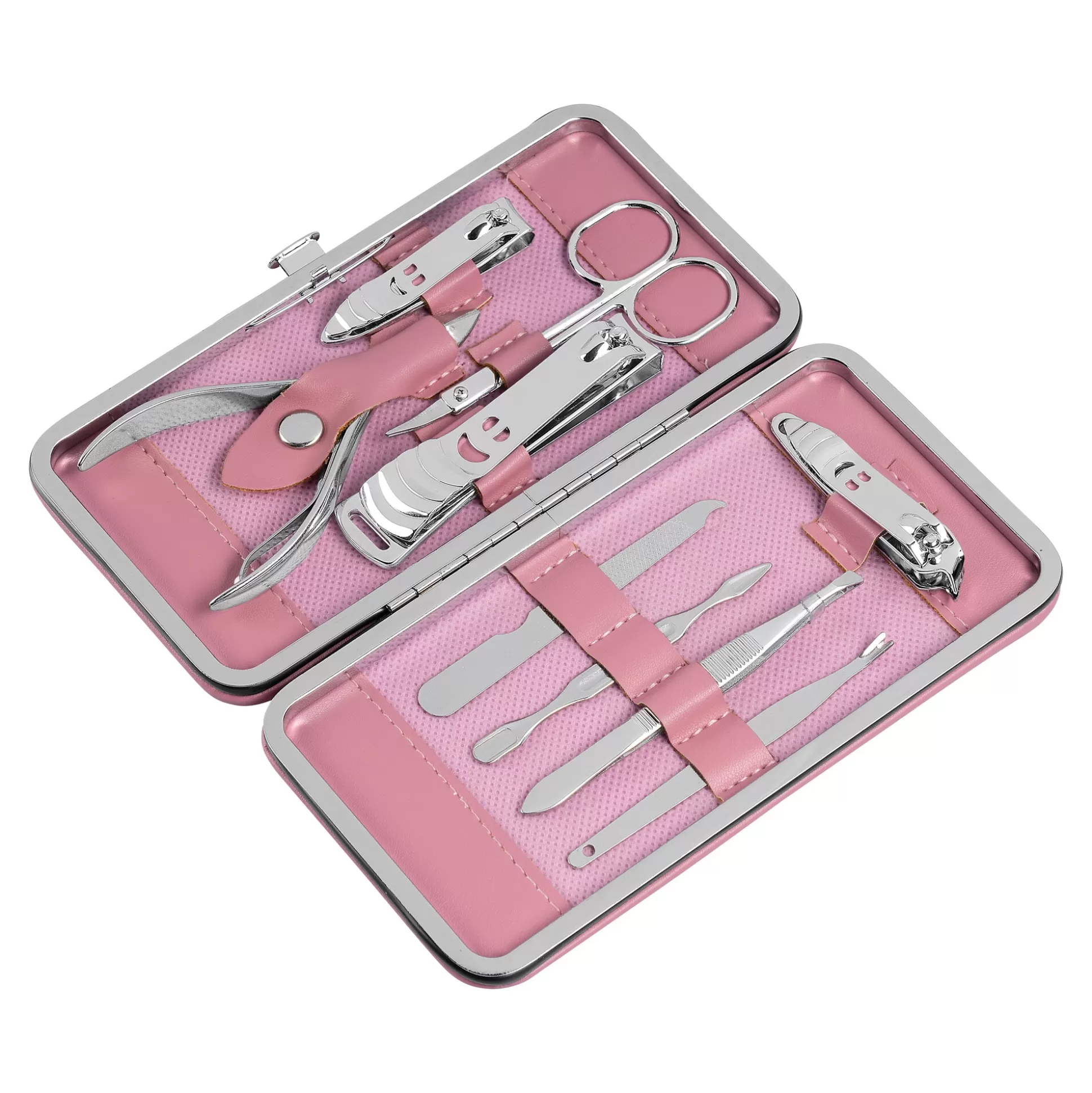 Manicure- & Pedicuresets^* Manicureset "Roze", 10-Delig