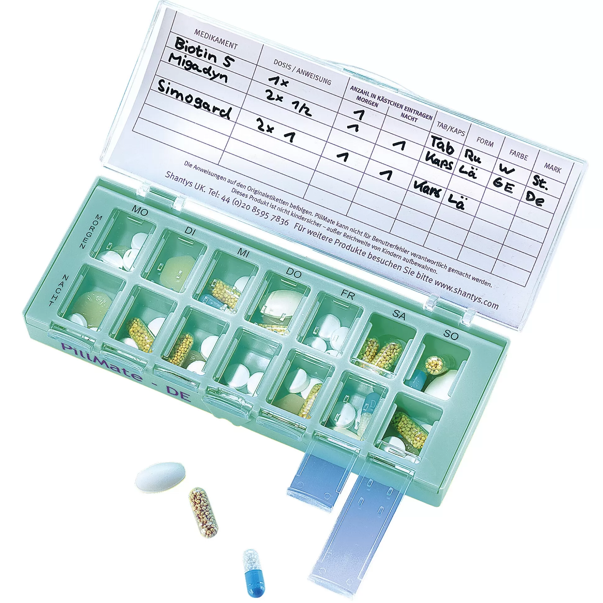 Pillendoosjes^genialo Medicijndispenser