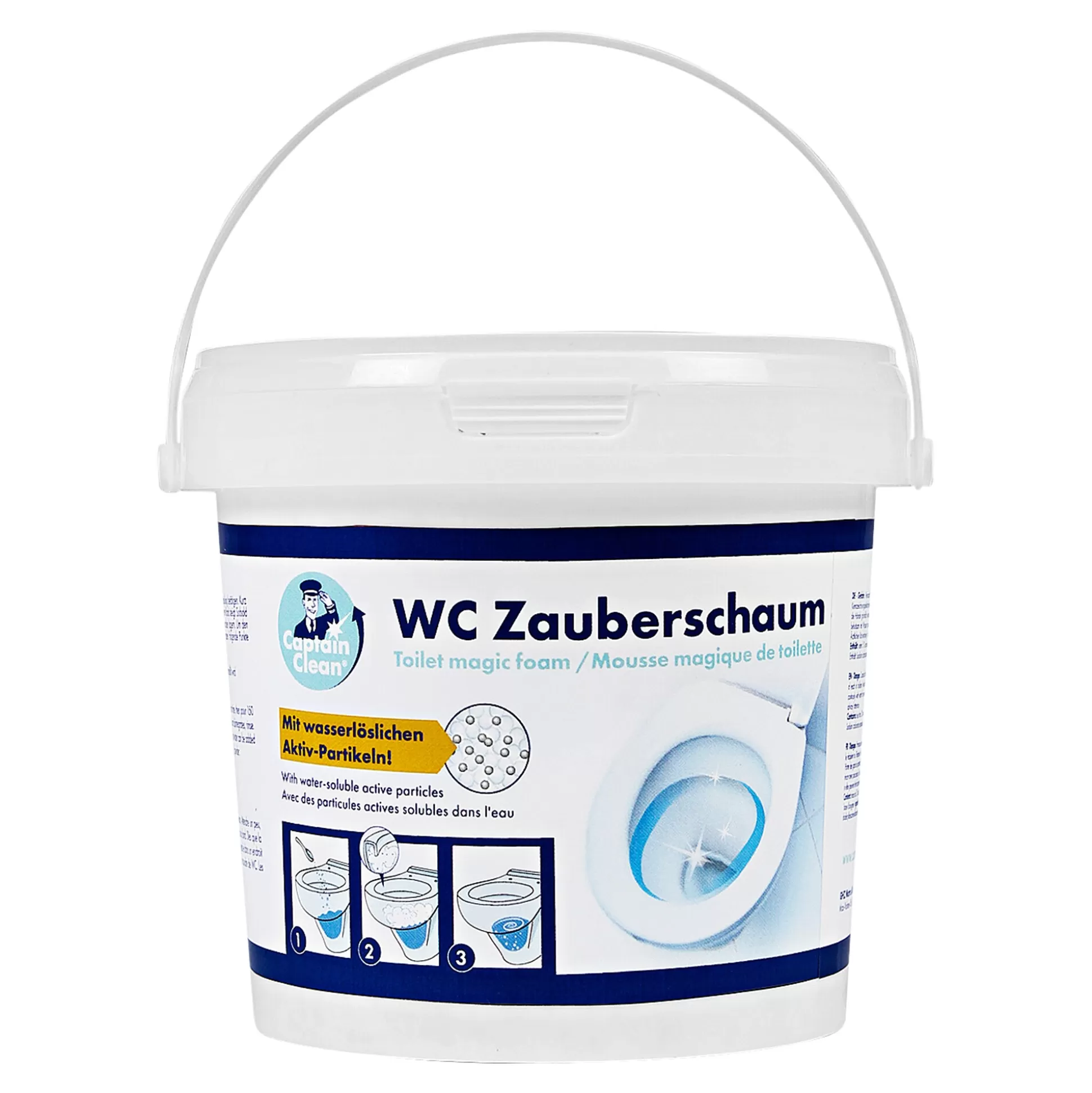 Reinigingsmiddelen^Captain Clean Wc-Toverschuim, 1 Kg