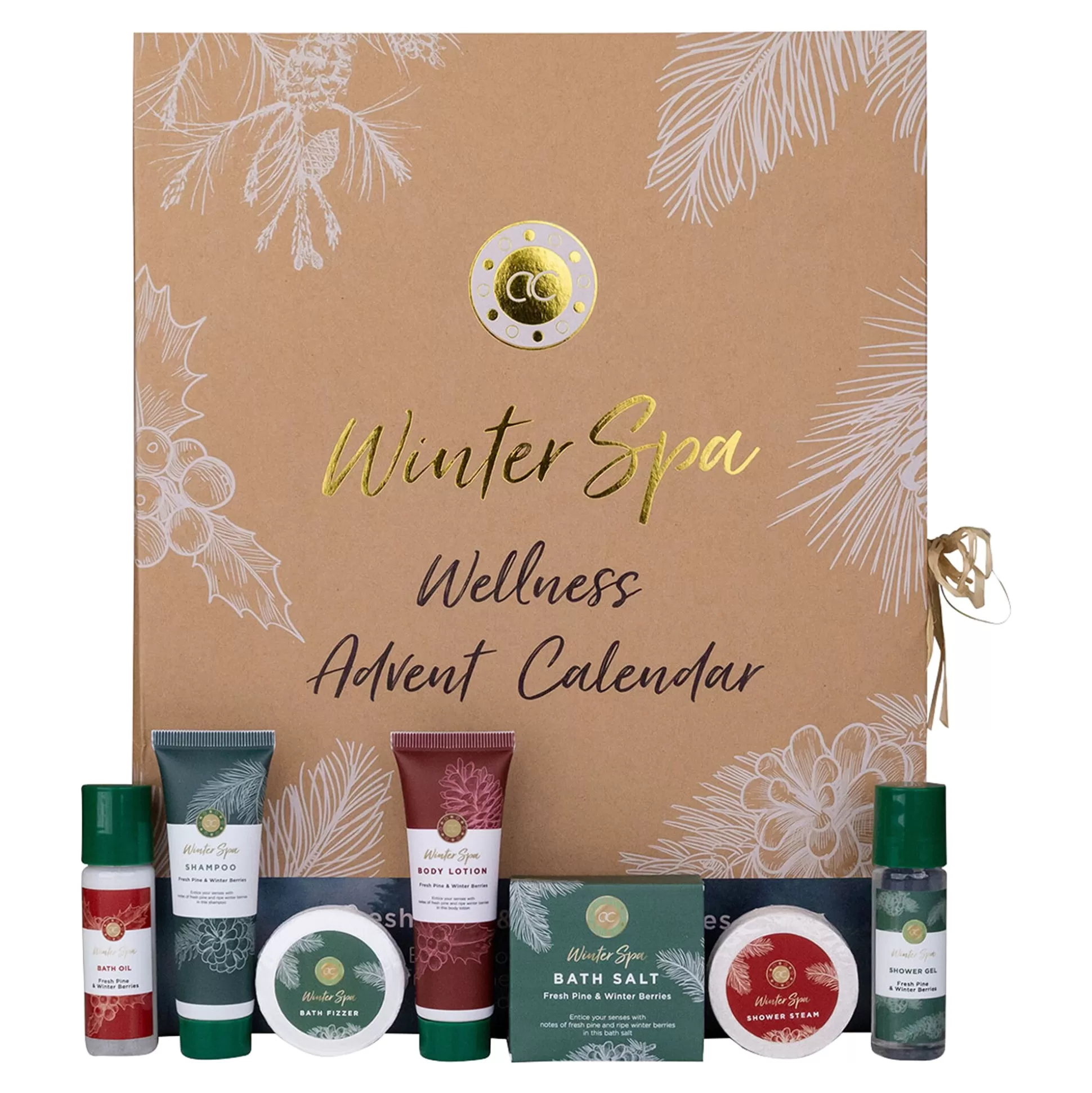 Kerstdecoraties^* Wellness-Adventskalender "Winter Spa"