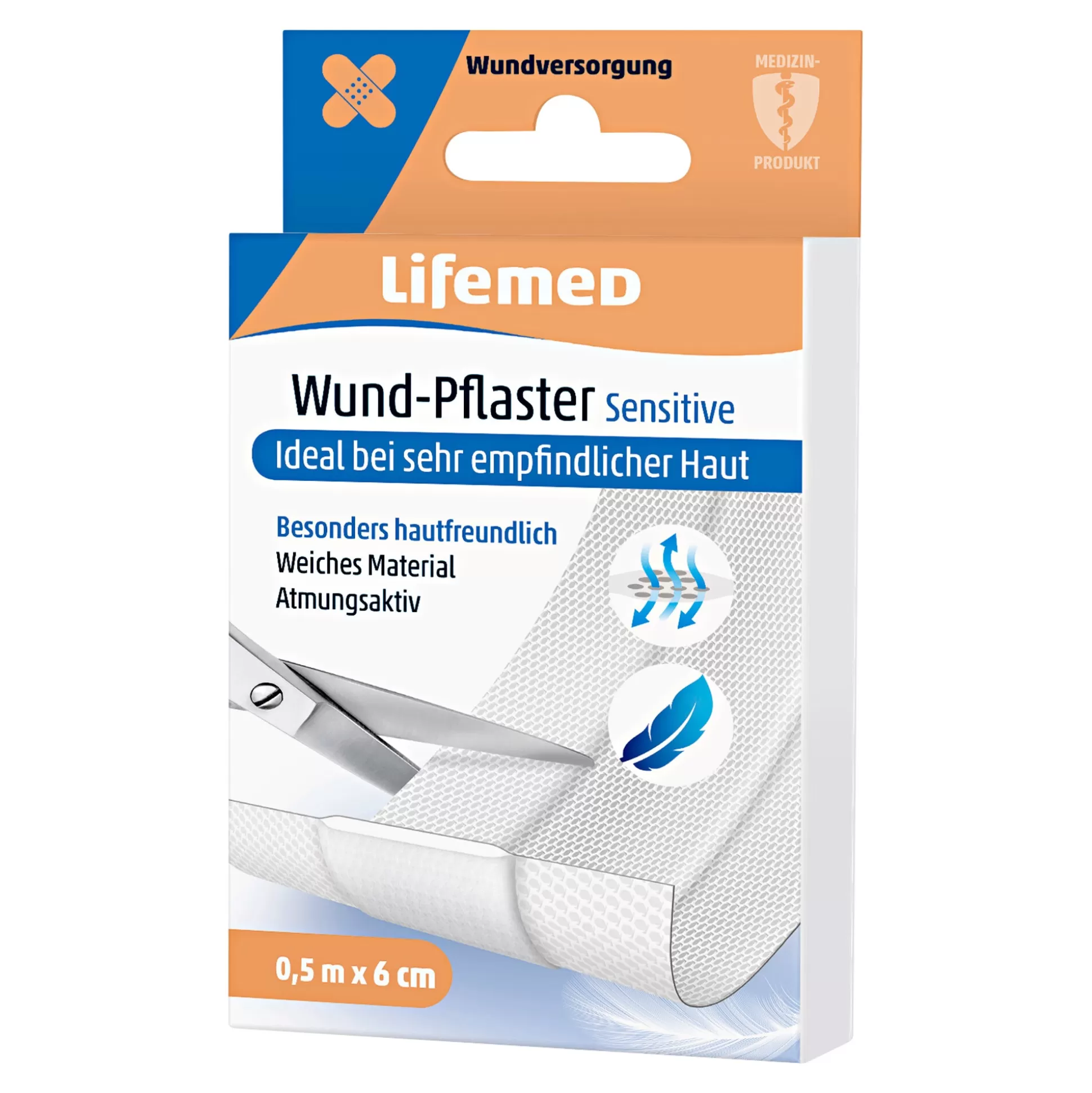 Huisapotheek^Lifemed Wondpleister 'sensitive'